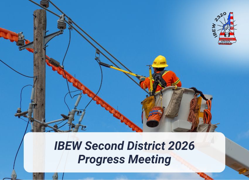 ibew second district progress meeting 2026