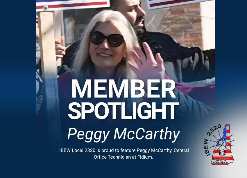 peggy mccarthy union member spotlight